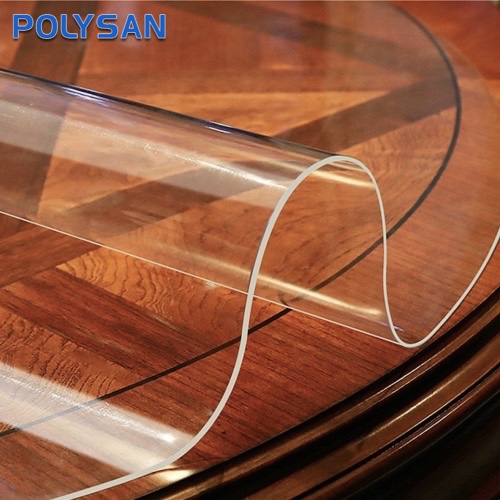 2.5mm Normal Şeffaf Yumuşak Plastik PVC Film Levhası