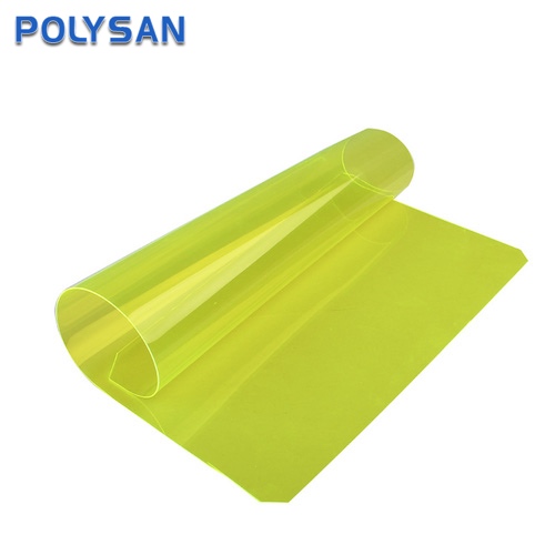 Alev Geciktirici Renkli Esnek PVC Film