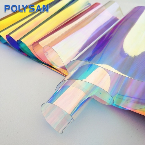 Floresan Renkli Yarı Saydam Yumuşak PVC Film